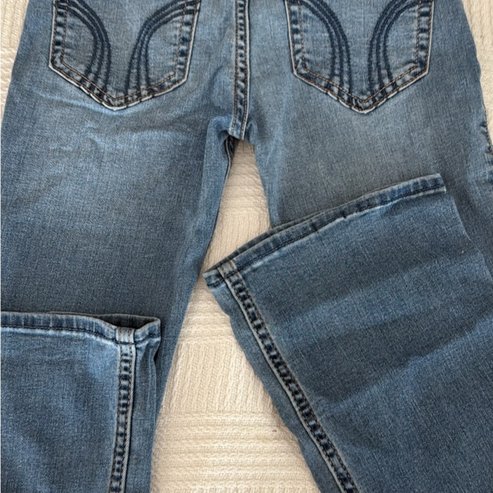 Hollister Boot Cut Jeans in Blue